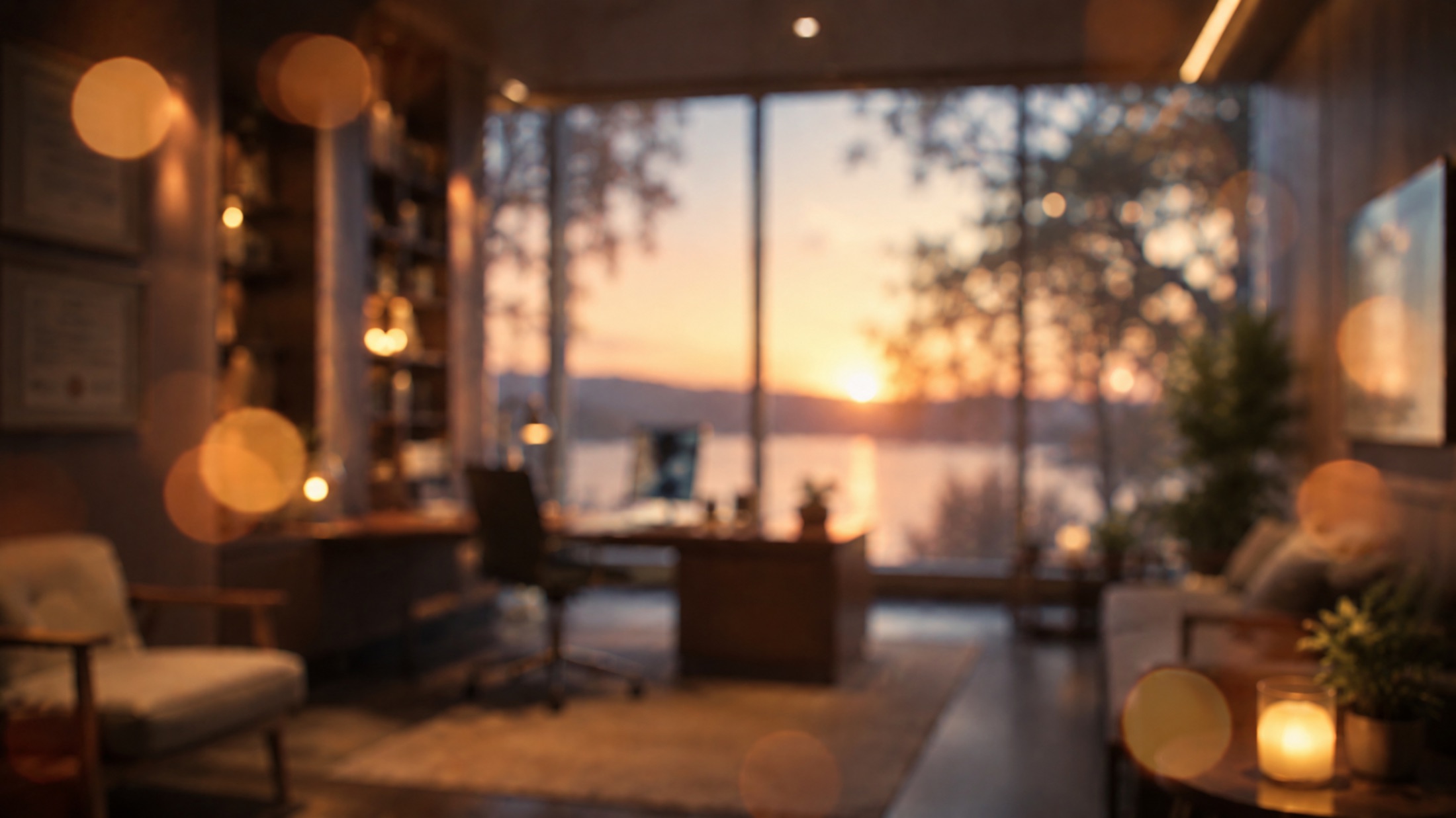 Design study of a private lakeside consultation room